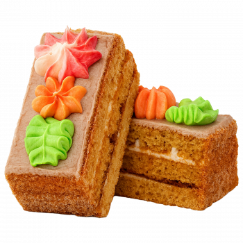 Rührkuchen mit Dekor "Ptschelka"